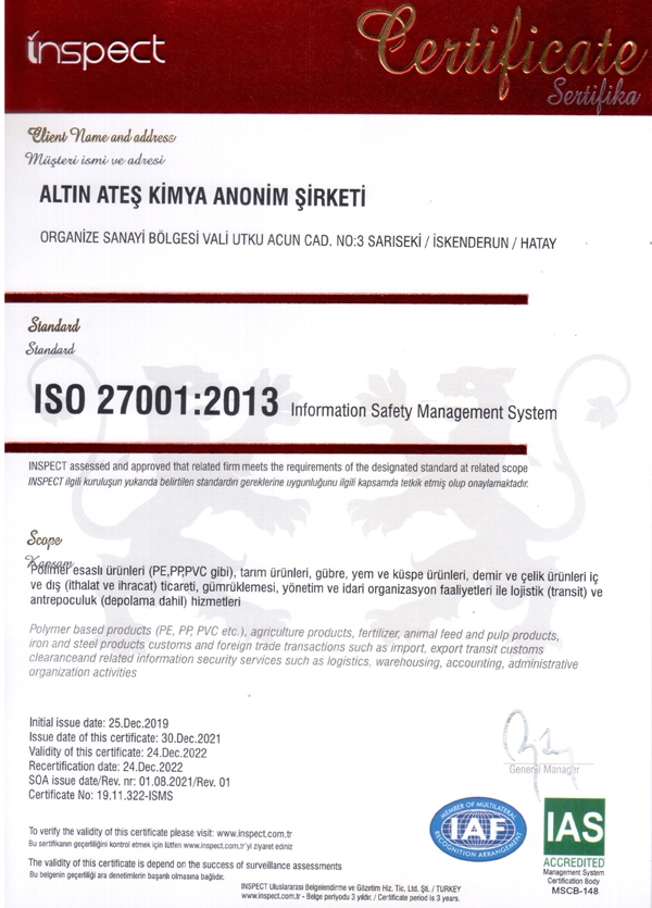 ISO 27001:2013